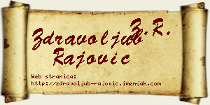 Zdravoljub Rajović vizit kartica